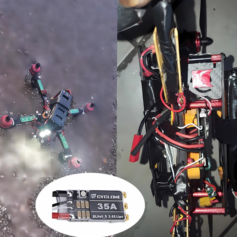 Cyclone 35A BLHeli_S ESC - Hig - Fpv Drone Motor recension och pris
