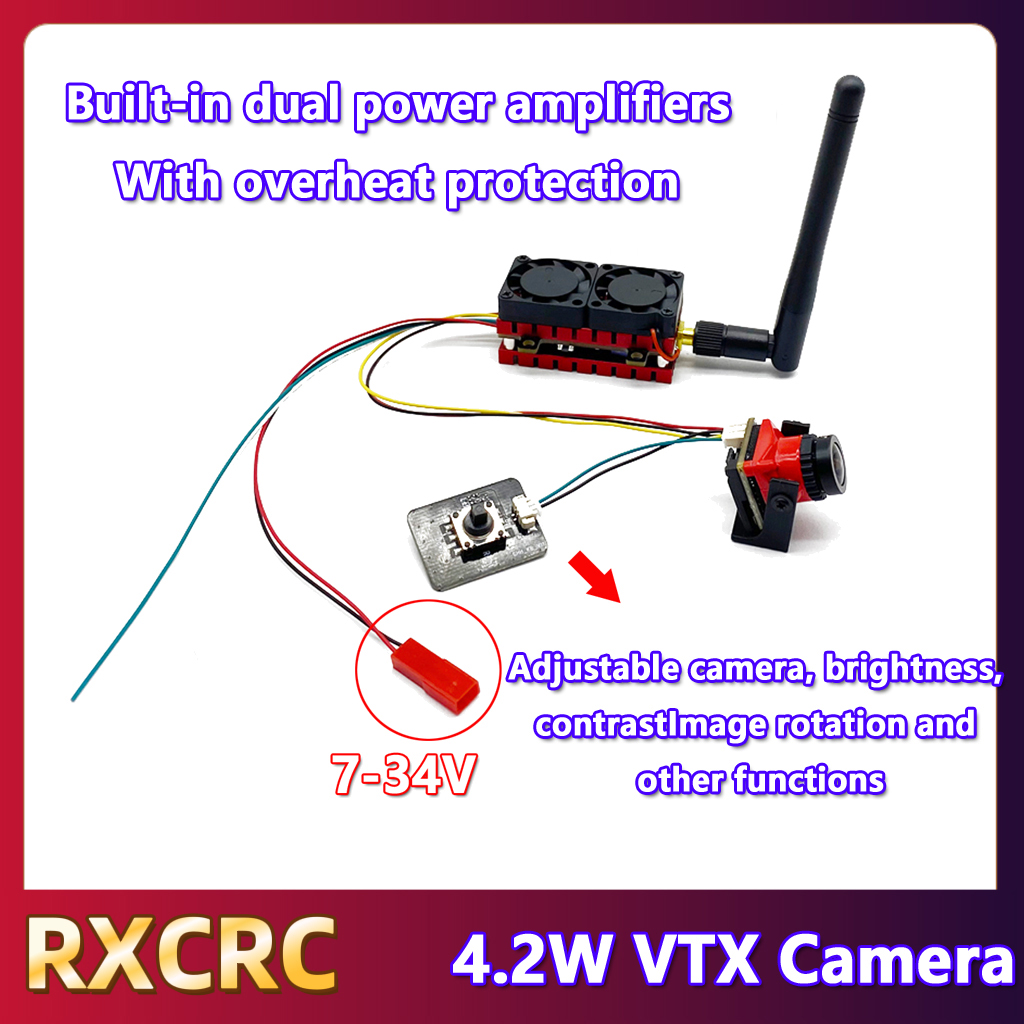RXCRC 5.8G 48CH 4.2W High Powe - Fpv Drone Vtx recension och pris