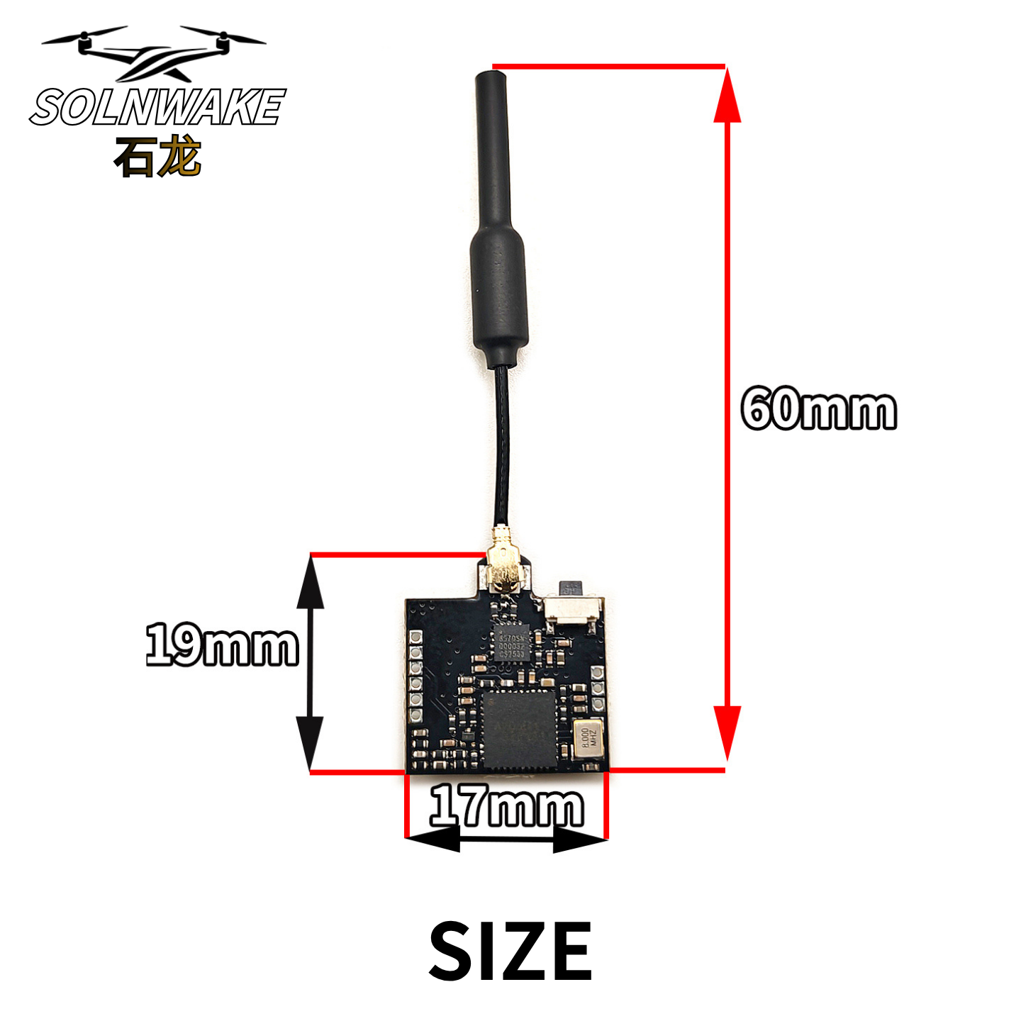 SLONWAKE Nano 5.8G 48CH 200mW  - Fpv Drone Vtx recension och pris