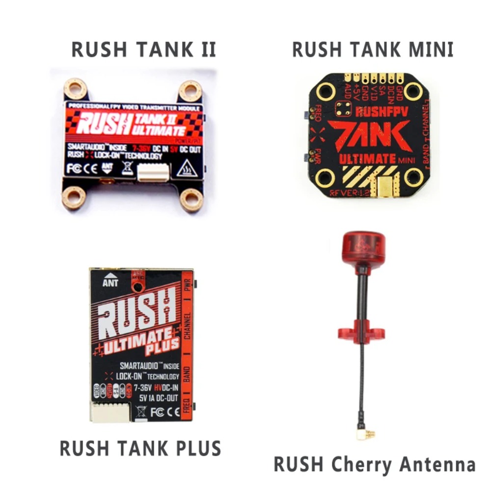 RUSH TANK Ultimate II/Mini/ PL - Fpv Drone Vtx recension och pris