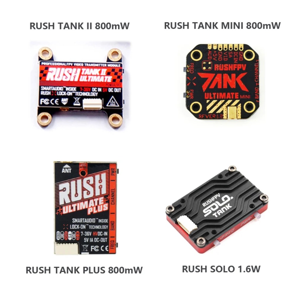 RUSH TANK Ultimate II/Mini/ PL - Fpv Drone Vtx recension och pris